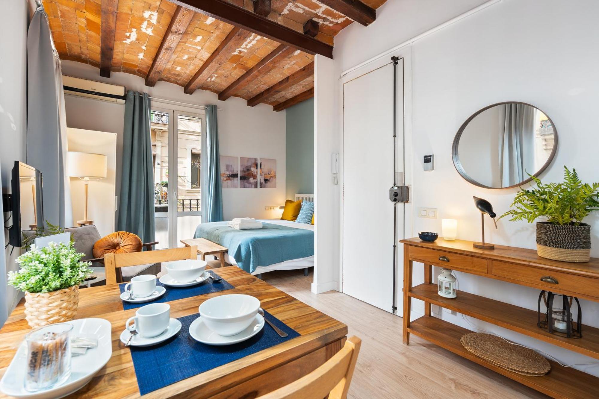 Lodging Apartments Barceloneta Beach Studio 12 Buitenkant foto